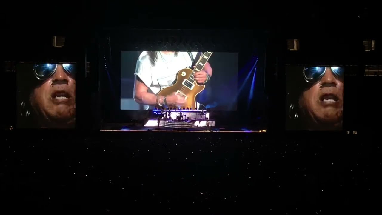 Guns N’ Roses “Slash solo” 2023.07.19. Budapest, Puskás Arena