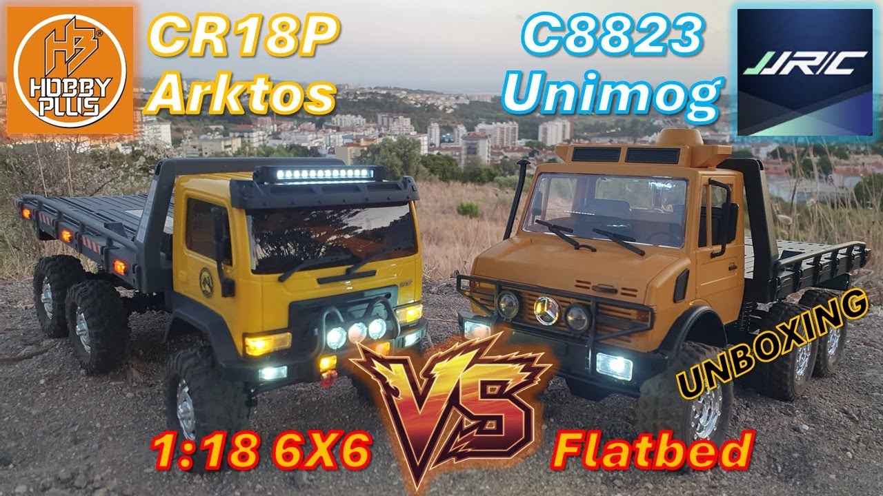 JJRC C8823 Unimog  VS  HobbyPlus CR18P Arktos