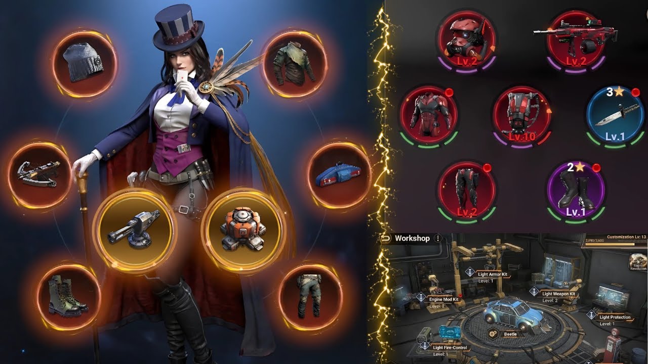 Самые важные характеристики героя в Doomsday: Last Survivors: от лучшего к худшему