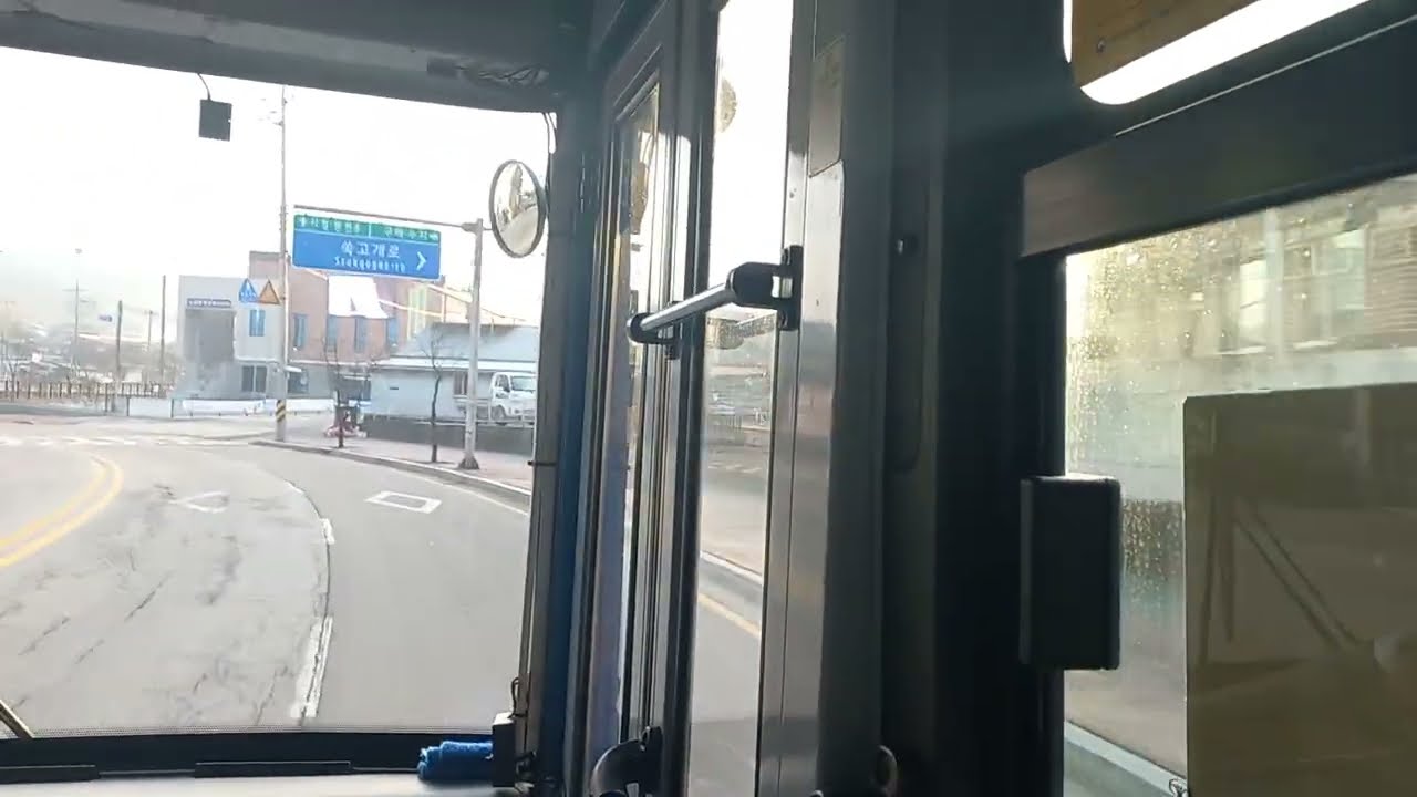 제일고등학교 ~ 월락삼거리 남원 셔틀버스 711번 주행영상 (유일한 등교버스!!! 단 1회운행)