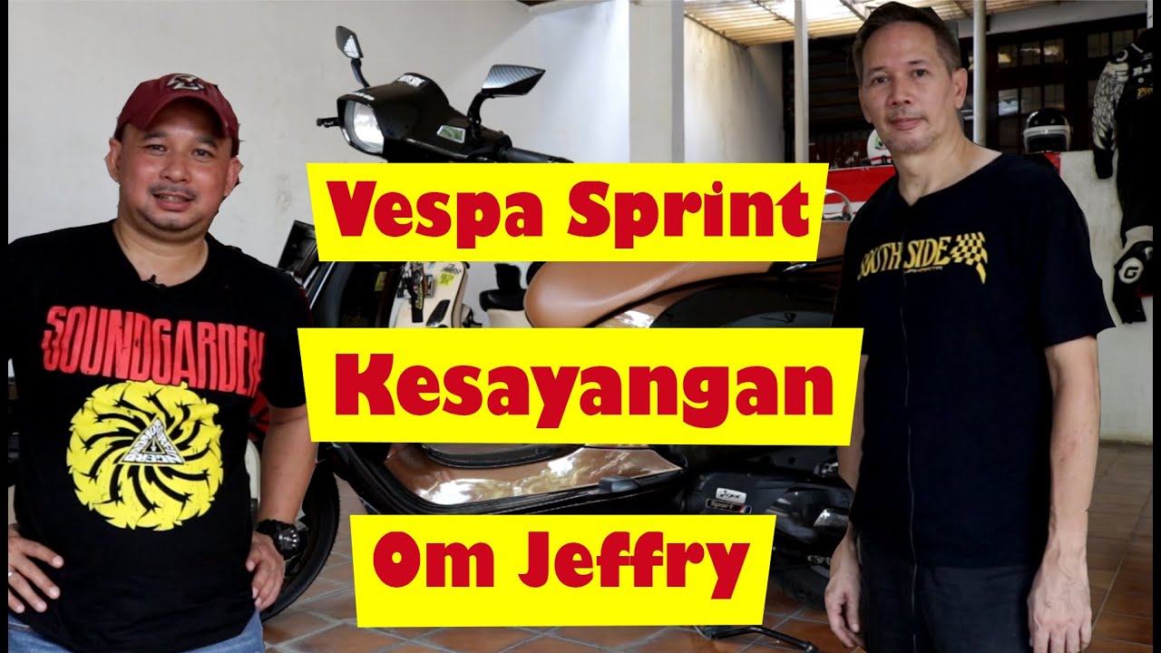 Vespa sprint iget - keren gak perlu mahal!!!