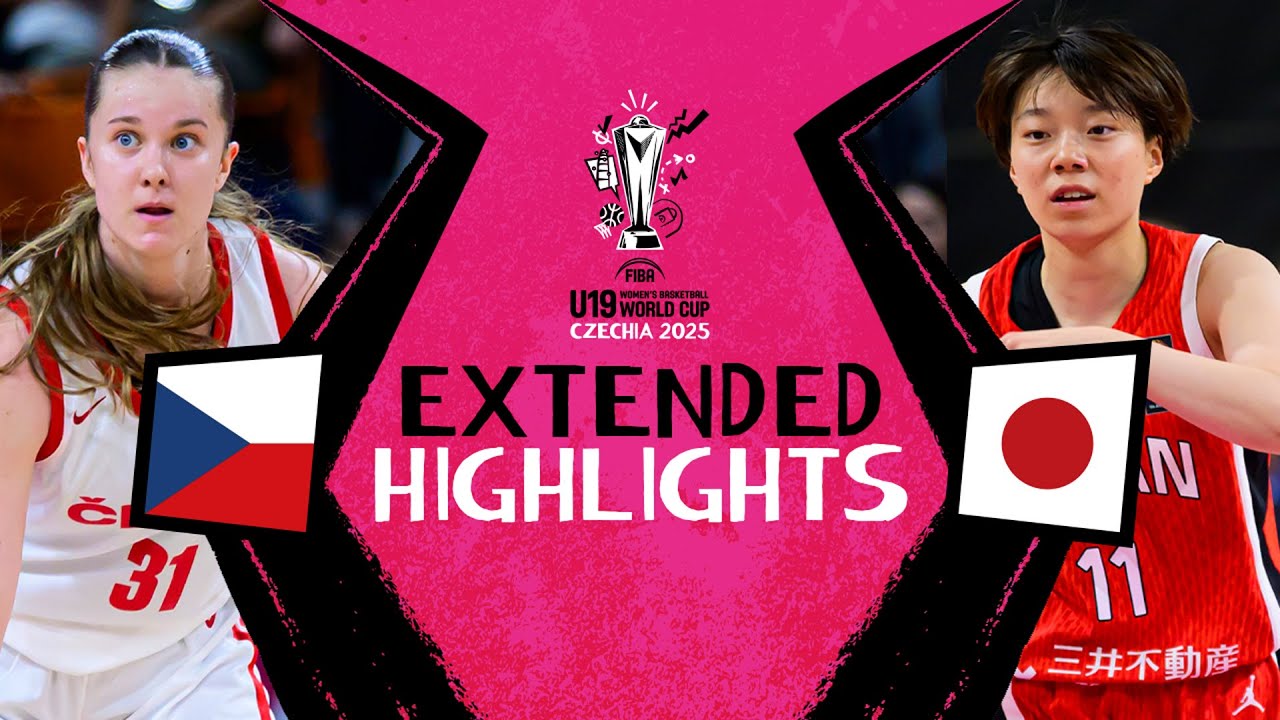 Czechia 🇨🇿 vs Japan 🇯🇵 | Highlights | FIBA U19 Women's Basketball World Cup 2025