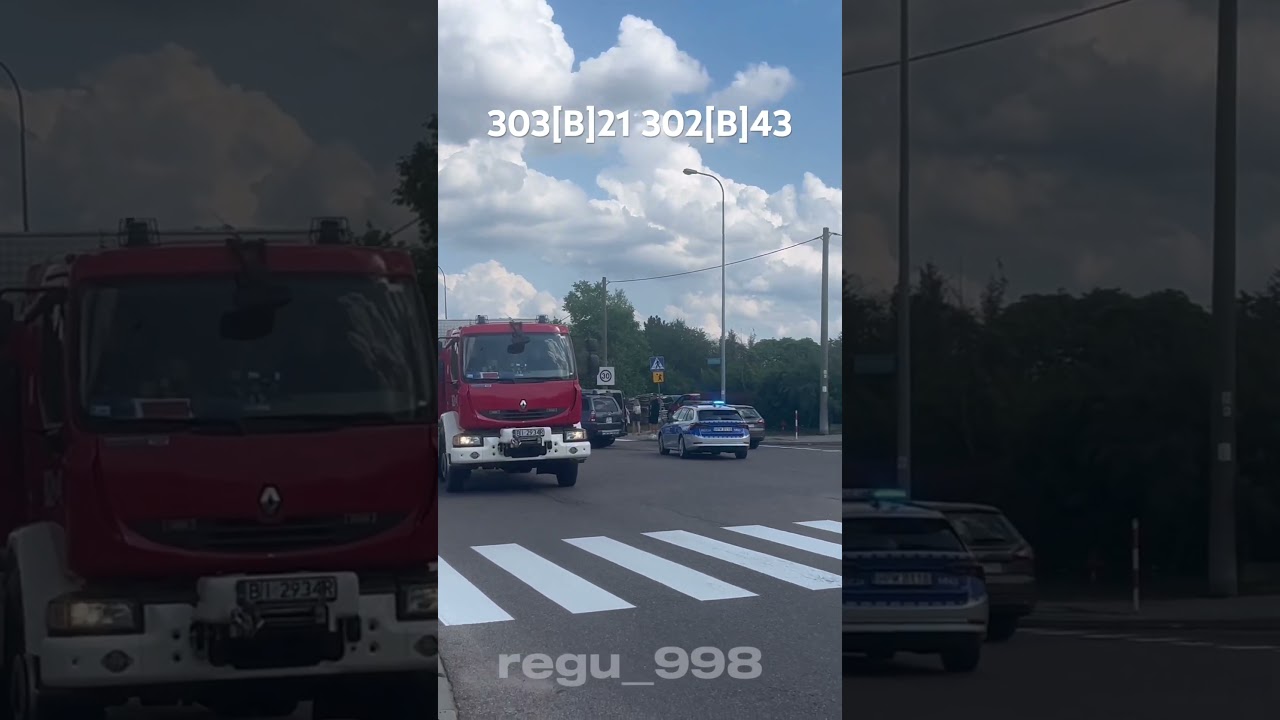Powr&oacute;t zastęp&oacute;w 303[B]21 ora 302[B]43 z wypadku dnia 15 lipca