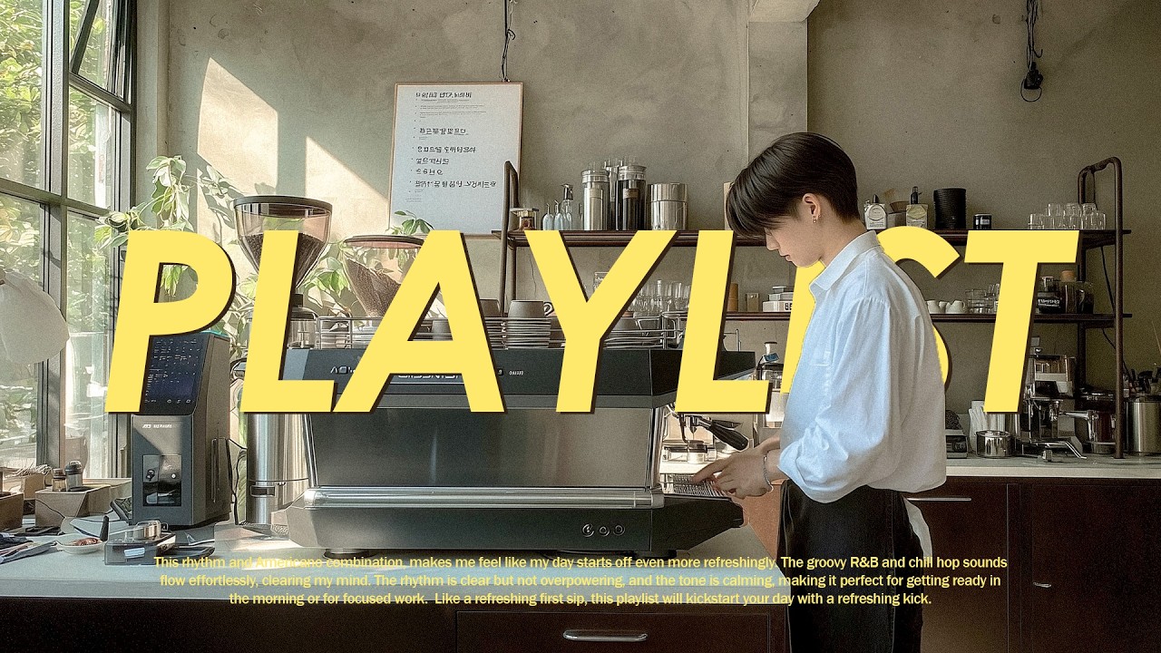 𝐏𝐥𝐚𝐲𝐥𝐢𝐬𝐭☕️그냥 틀어놨는데 카페 분위기 완성 🎧🌼 산뜻하고 기분 좋아지는 스프링 R&B·POP 플레이리스트 | cafe all day