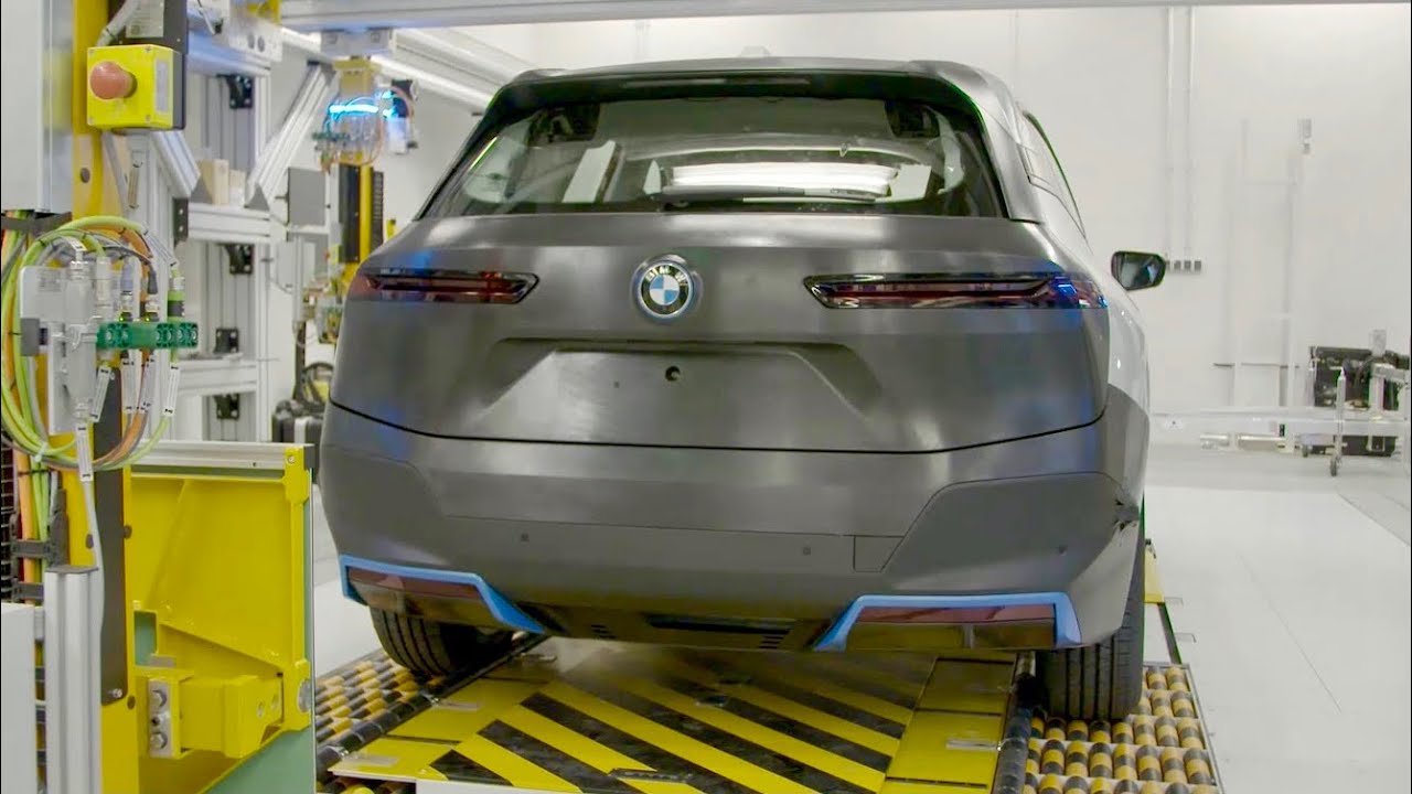 BMW iX Prototype - ПРОИЗВОДСТВЕННЫЙ завод в Германии (Так делают прототип)