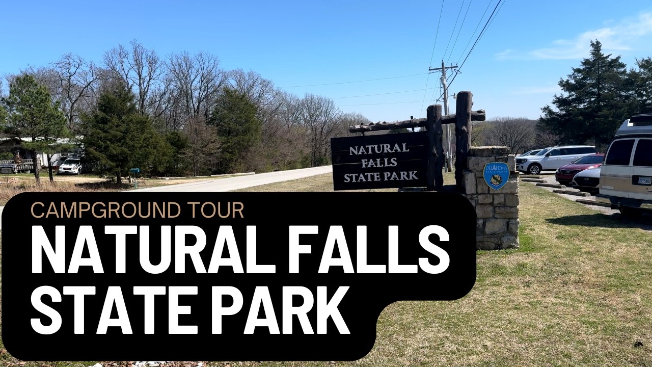Natural Falls State Park Campground Tour | Campsites & Dump Station