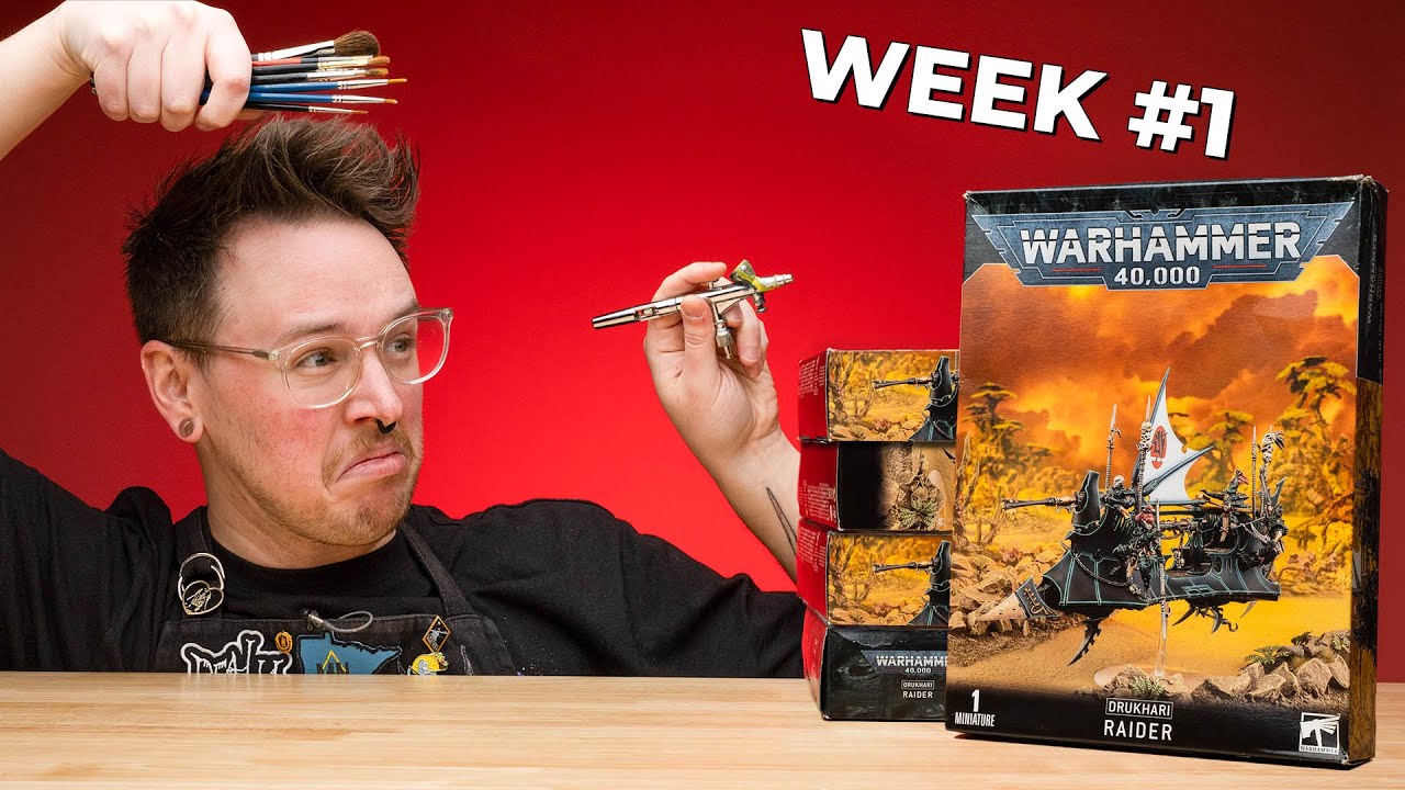 My MASTER PLAN to FINISH my Warhammer 40k Army