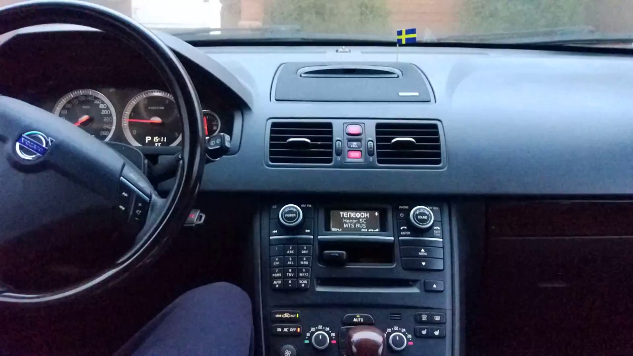 Штатная навигация на android volvo xc90