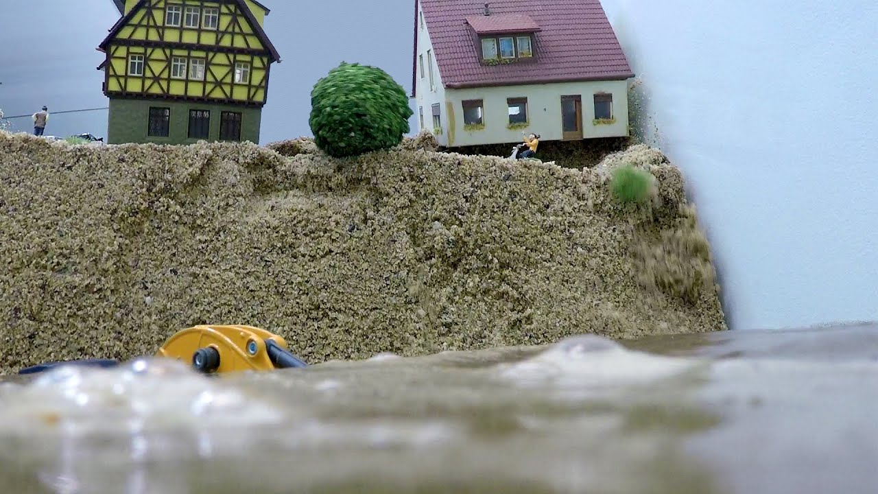 Dam Breach Experiment | #4 Flash Flood makes Mountain disappear