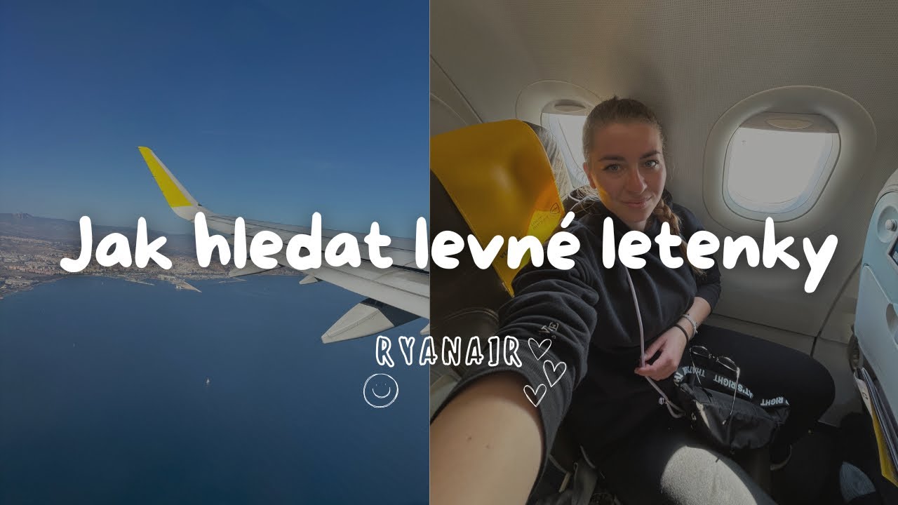 Jak hledat levné letenky - příklad Ryanair #1