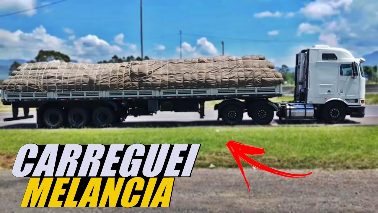 CARREGUEI MELÂNCIA DE ROSARIO DO SUL PRA CAMPINAS... ACELERANDO O REX!!!