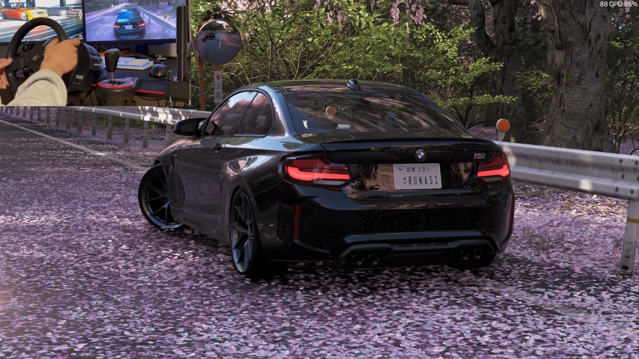 Forza Horizon 6 - BMW M2 F87 Competition 696 HP | Steering Wheel Gameplay