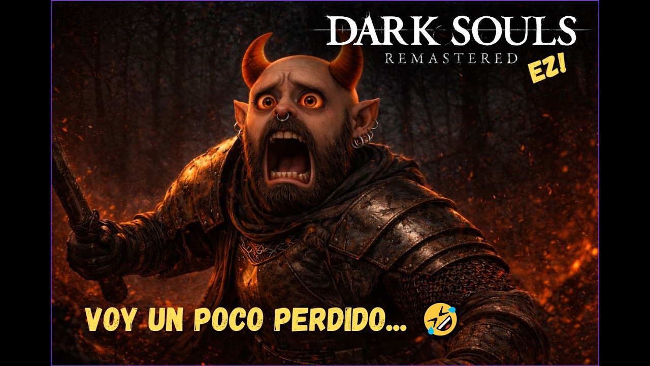 Dark souls por primera vez en mi vida... Ep. 2, de momento sigo perdido... 🤣
