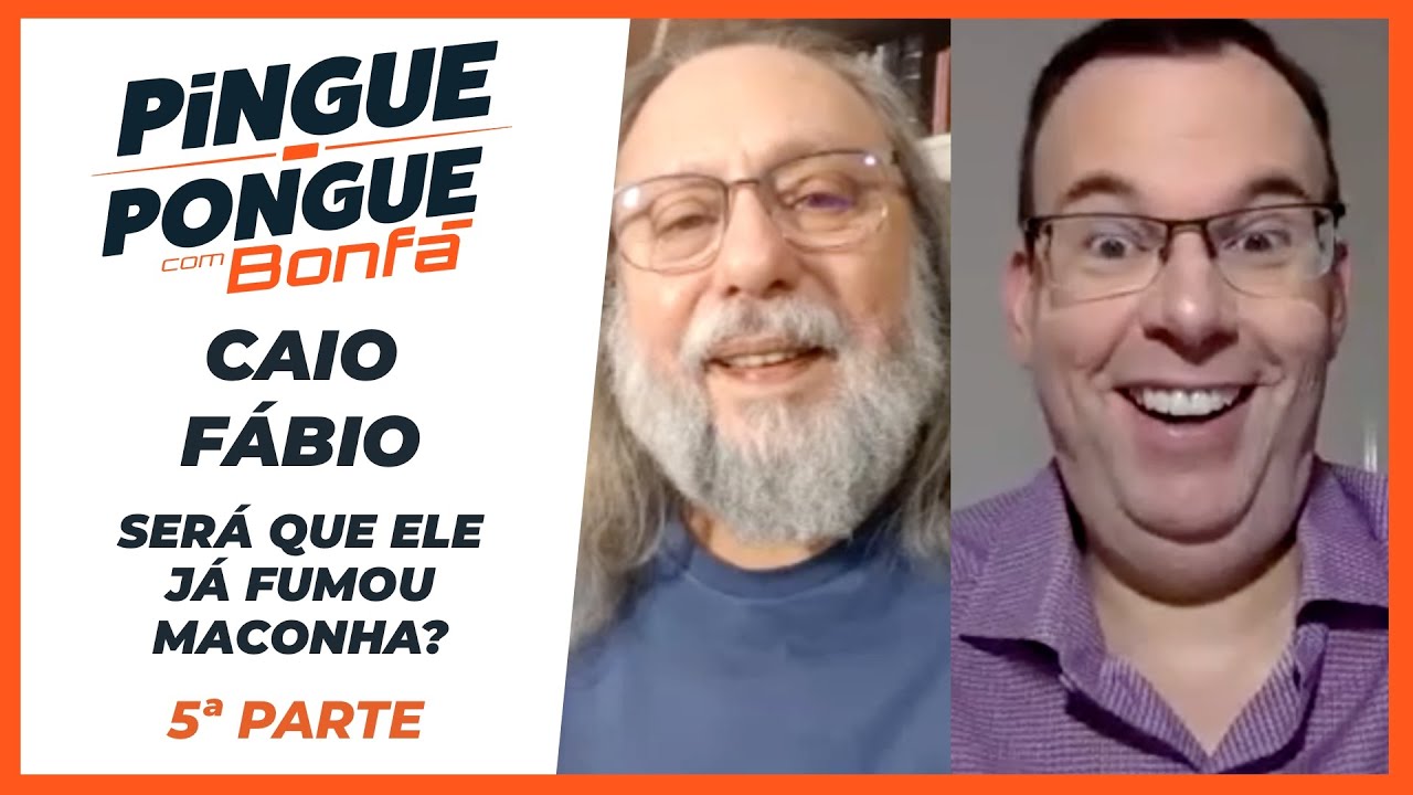 SERÁ QUE ELE JÁ FUMOU MACONHA? TOMOU CHÁ DE COGUMELOS? DE AYAHUASCA? VEJA O QUE DE CAIO FÁBIO DISSE