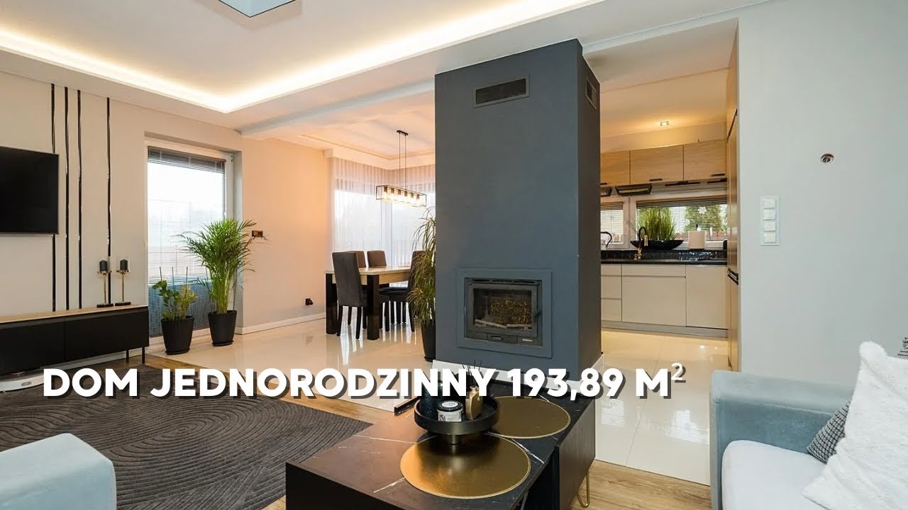 Dom jednorodzinny - funkcjonalny układ, spokojna okolica 