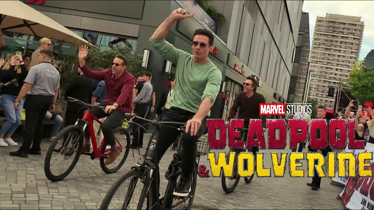 DEADPOOL & WOLVERINE Berlin interviews Ryan Reynolds, Hugh Jackman, Emma Corrin - July 7, 2024 4K