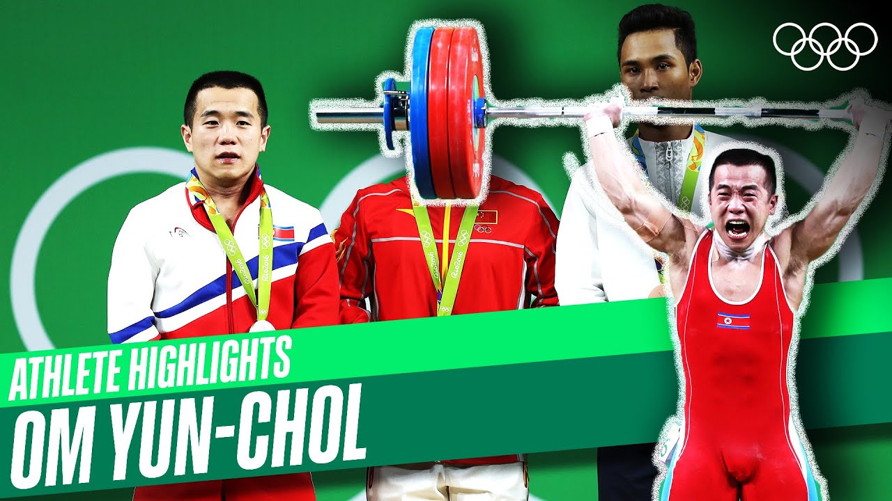 Om Yun-Chol - His HISTORICAL Olympic Lifts! 🏋🏽🥇