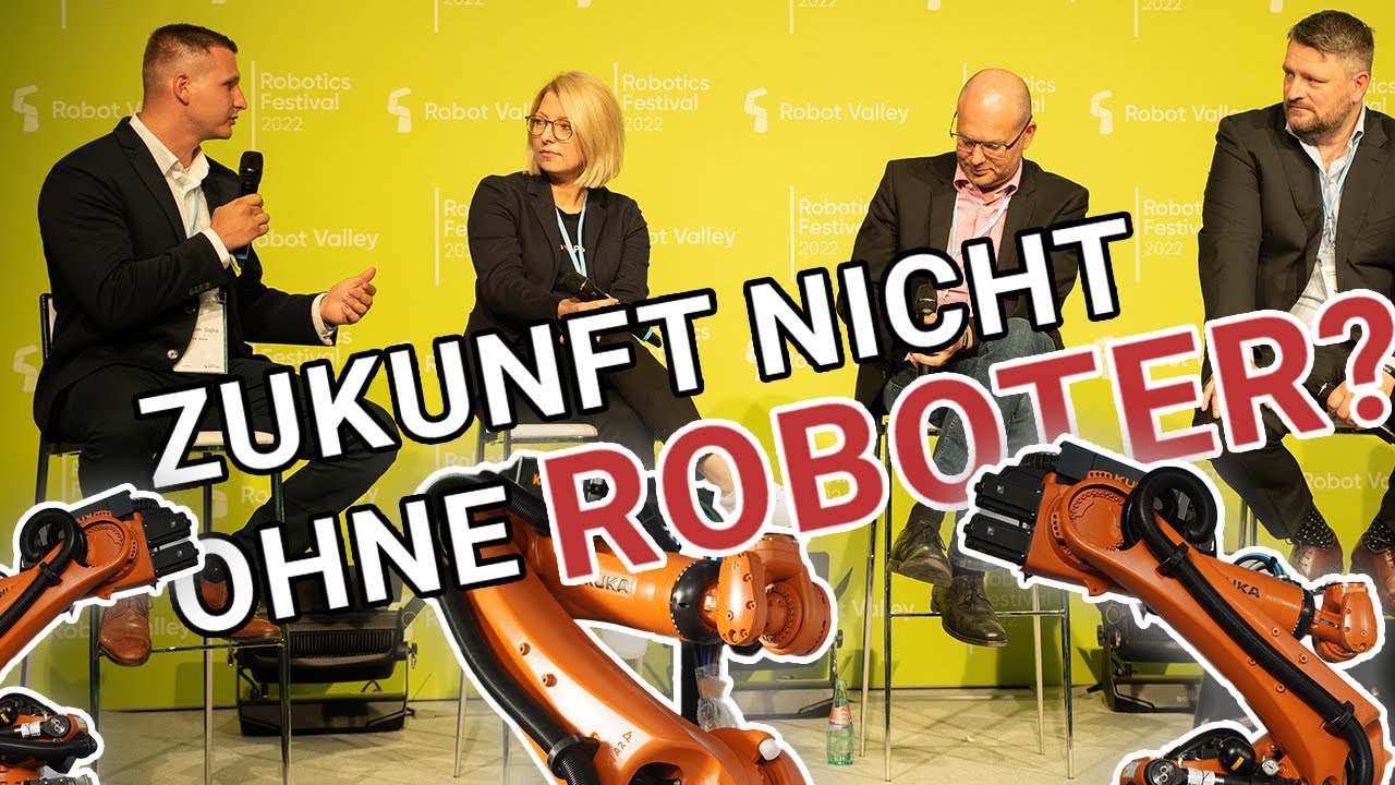 Robotics Festival 2022📍Robotik für den Mittelstand 🏭 Cracking through the SME automation barrier 🦾🚧
