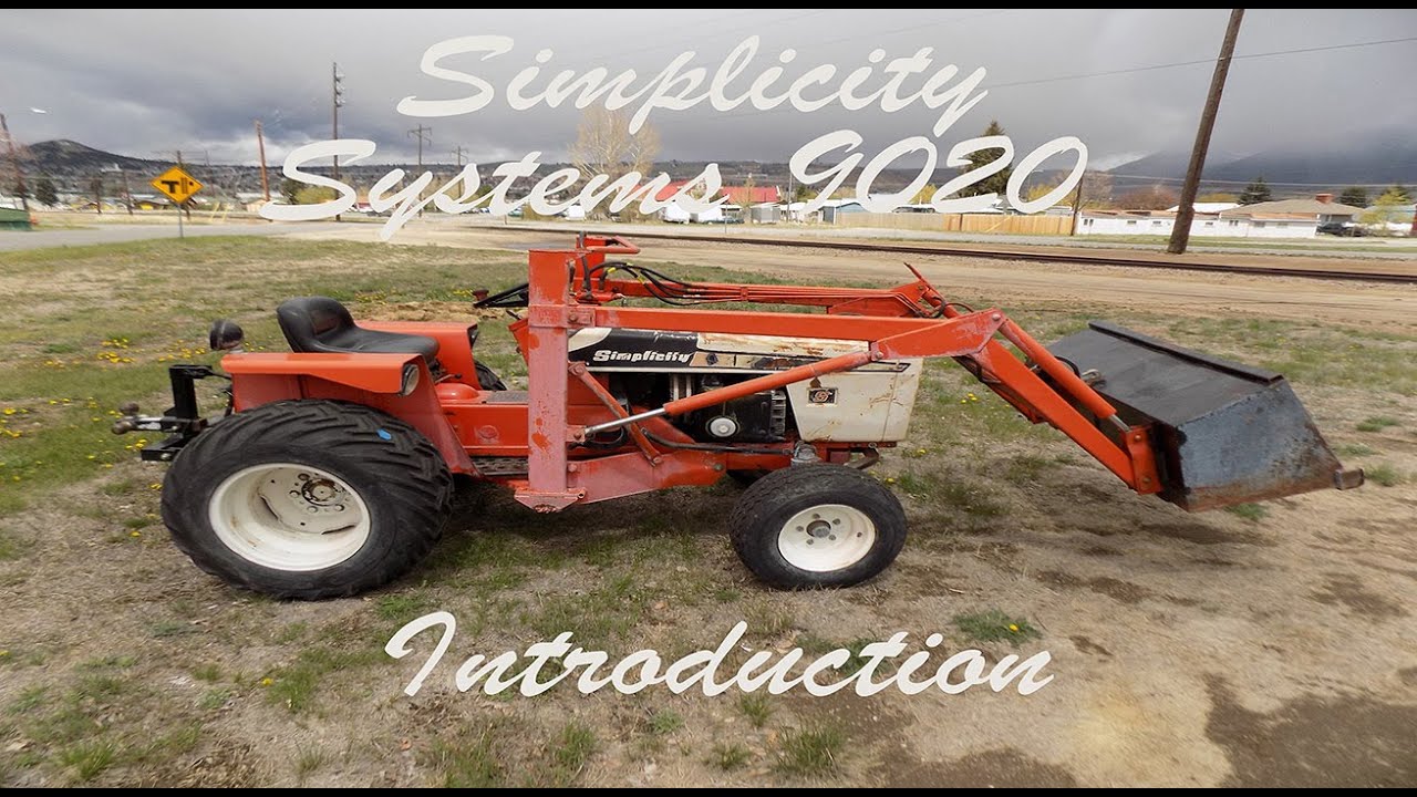 Simplicity Tractor Project Intro