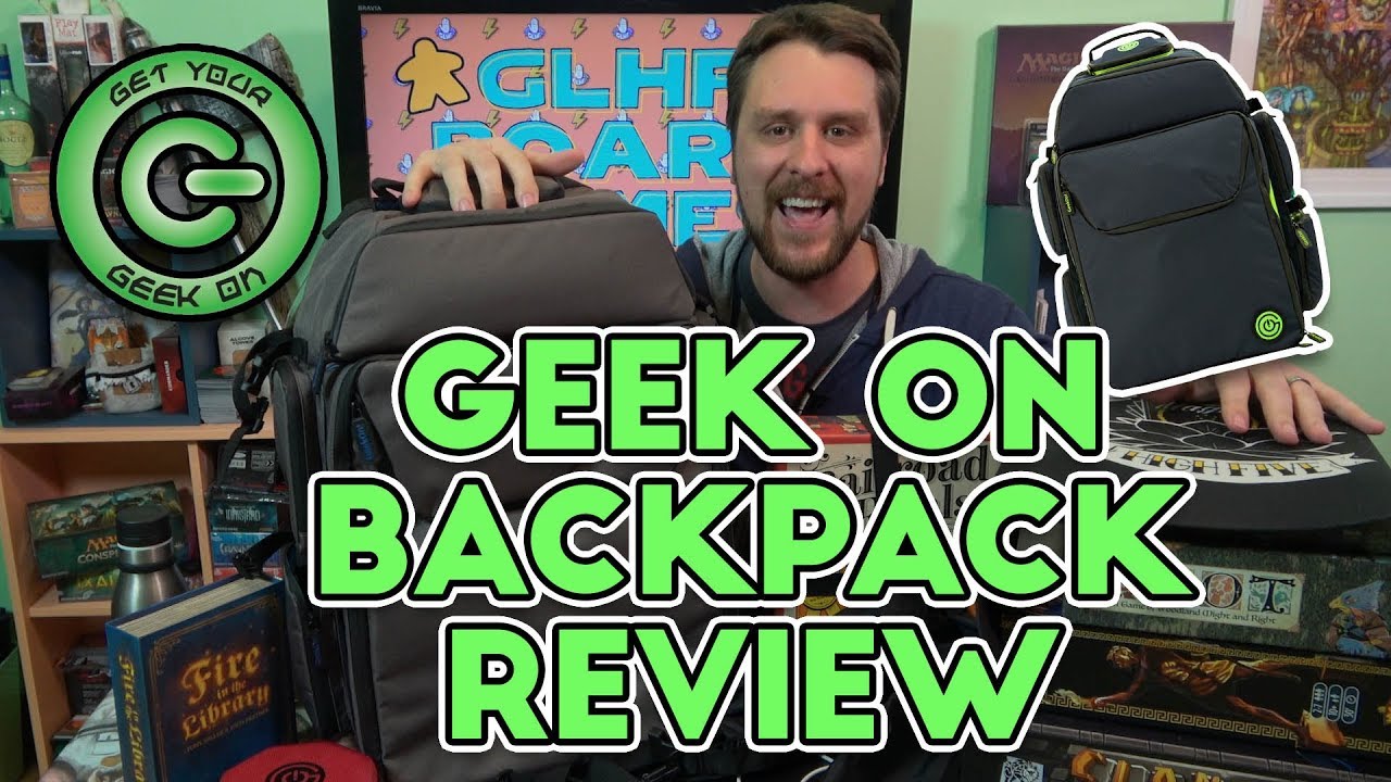 Обзор рюкзака Geek On — лучшая сумка для настольных игр? | Настольные игры 5x5