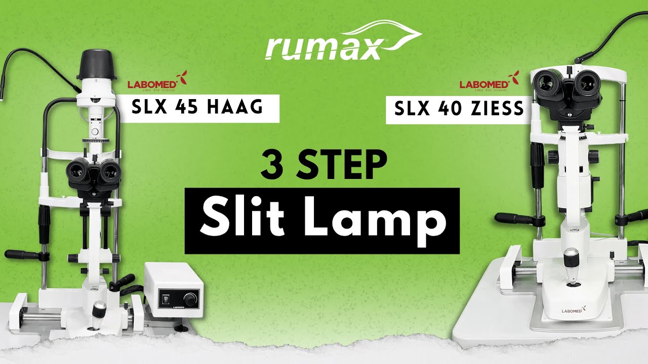 Labomed 3 Step Slit Lamp Full Demo & Features Explained | Zeiss & Haag Streit | Available at Rumax