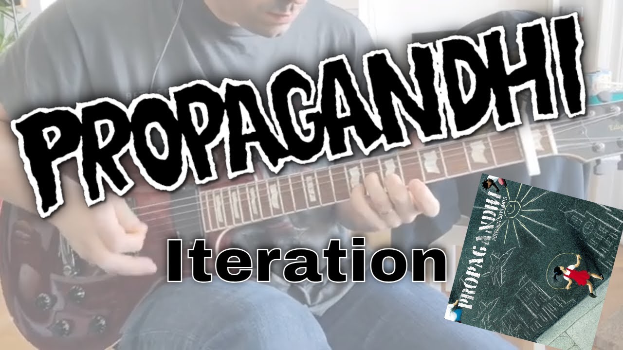 Propagandhi - Iteration [Potemkin City Limits #12] (Guitar Cover)