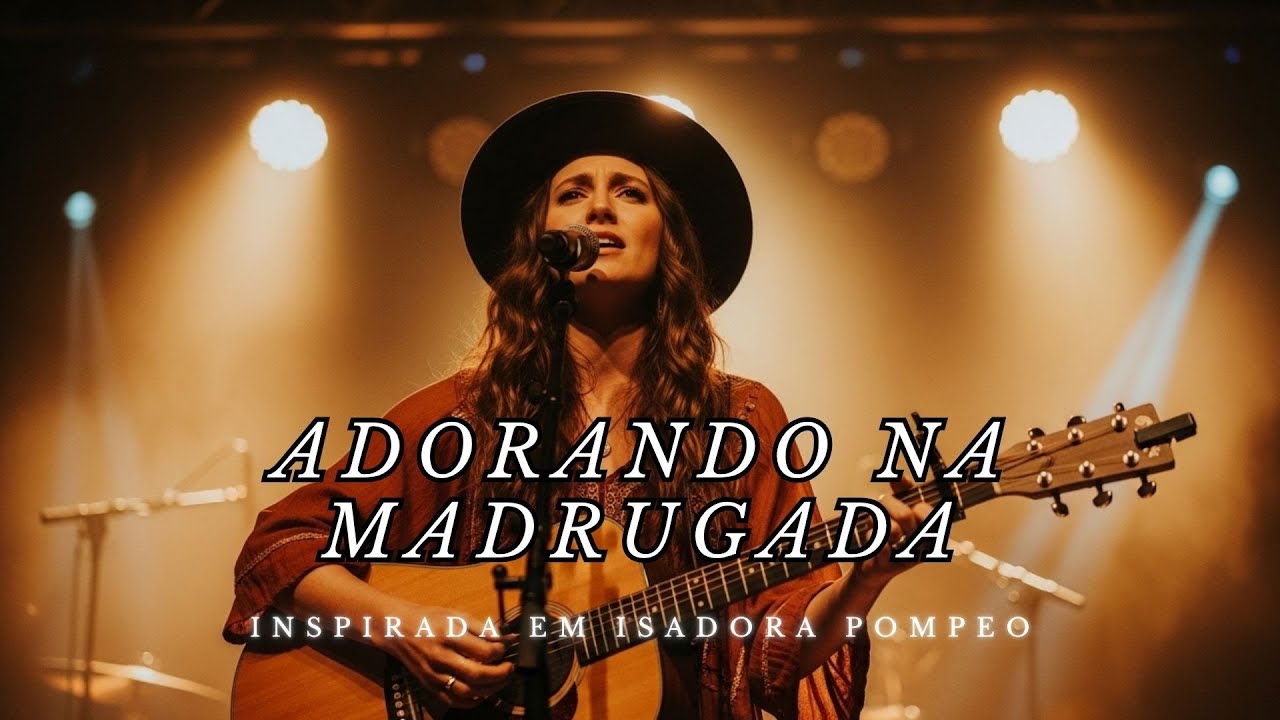 ADORANDO NA MADRUGADA – Inspirada Isadora Pompeo – Fé, Esperança e Renovação na Presença do Senhor