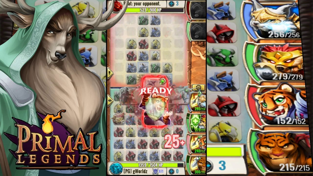 Primal Legends - Hero - KHAN & OUTI - EXCLUSIVE New Tiger Heroes!