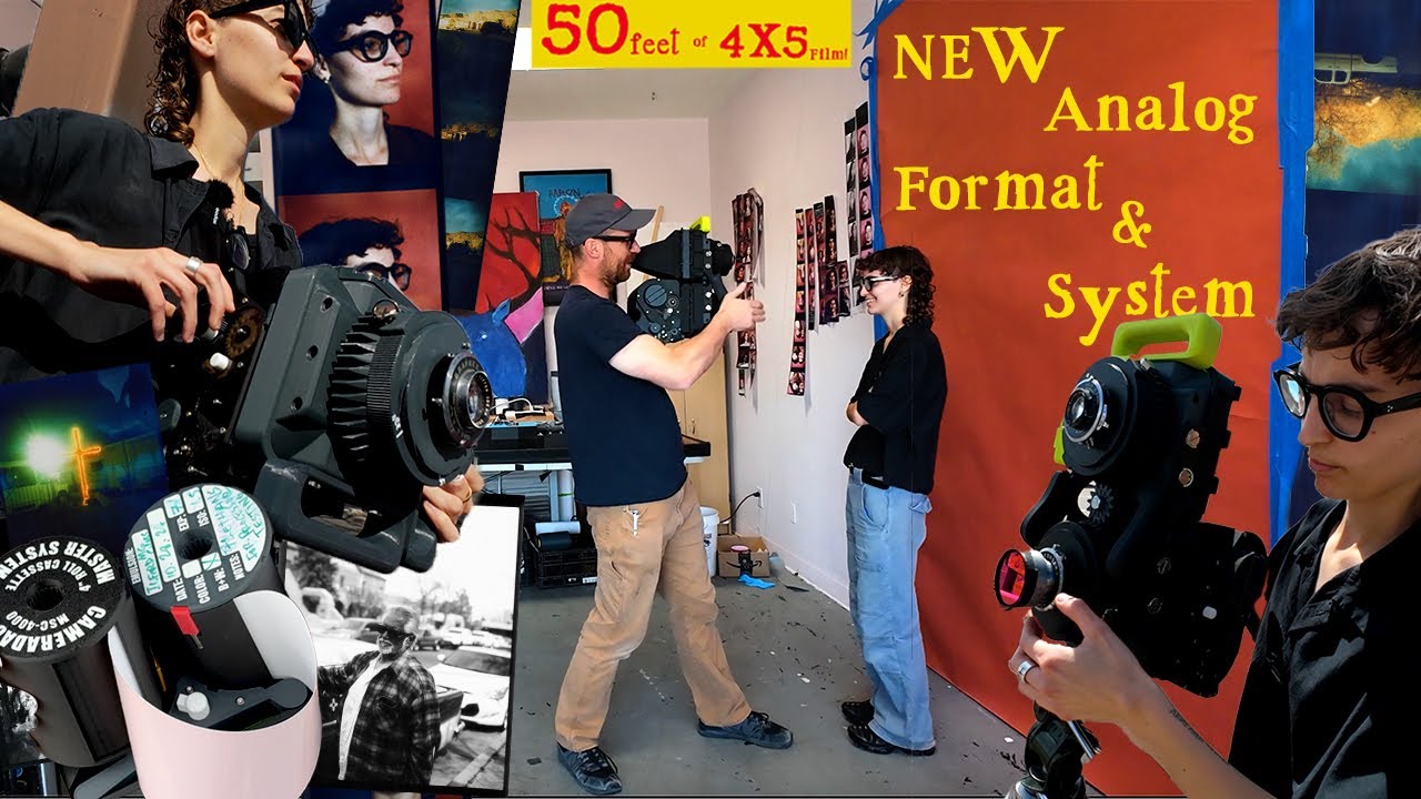 Shooting with a NEW Analog Format: 50 feet of 4x5 film! - The Master System