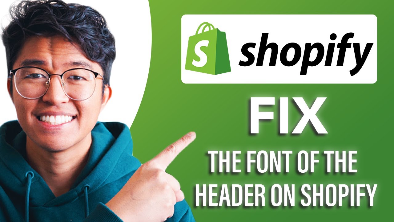 How to Fix the Font of the Header on Shopify (SIMPLE & Easy Guide!)