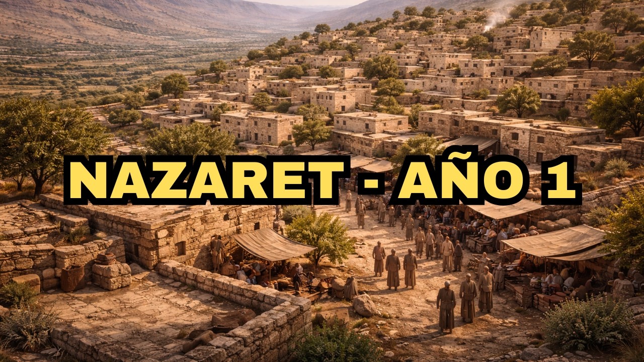 Así era la vida en Nazaret en tiempos de Jesús | Año 1 d.C. | La ciudad del Carpintero | con IA