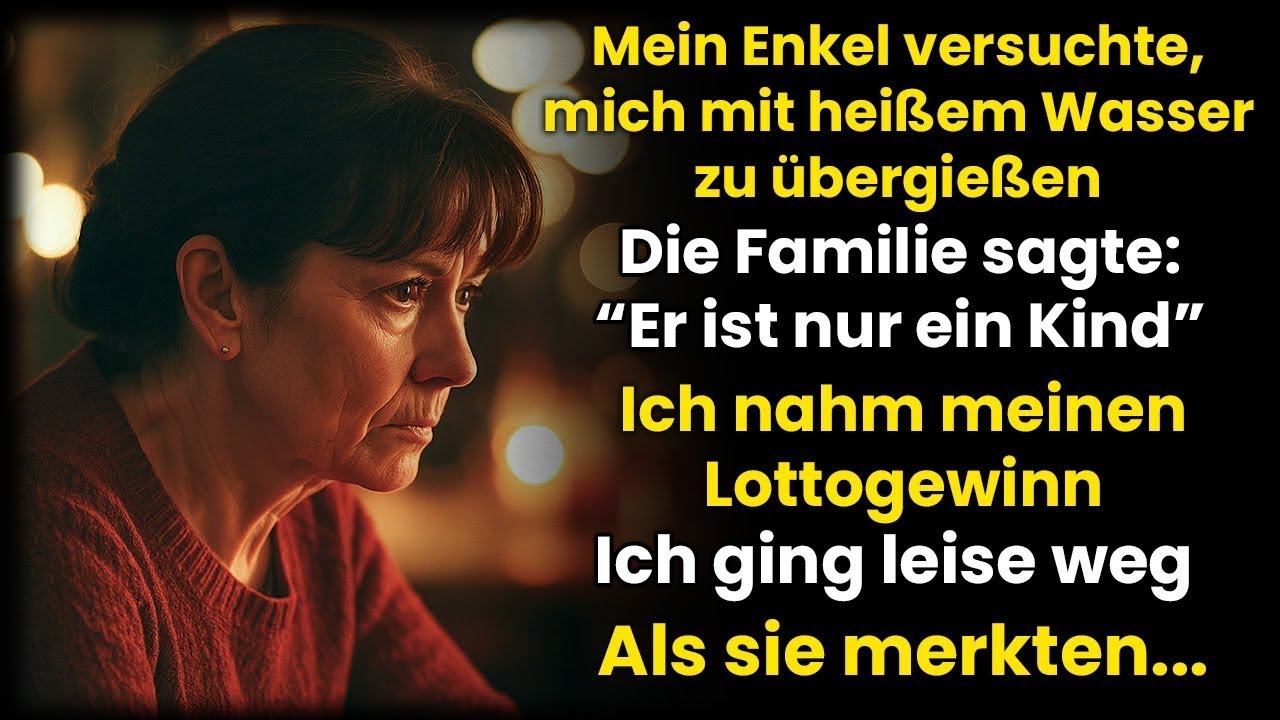 Mein Enkel übergoss mich mit kochendem Wasser   ‚Es ist nur ein Kind‘, sagten sie    woraufhin ich
