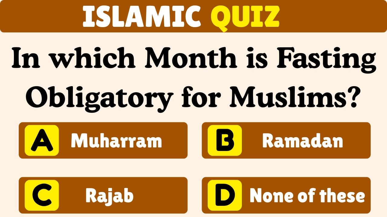 Islamic Quiz Challenge | How Well Do You Know Islam? #islamiquiz #islamicshorts