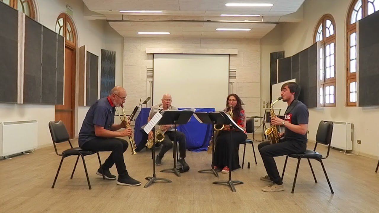Cuarteto de Saxofones Oriente - Suite Arequipa de Luis Chávez More.