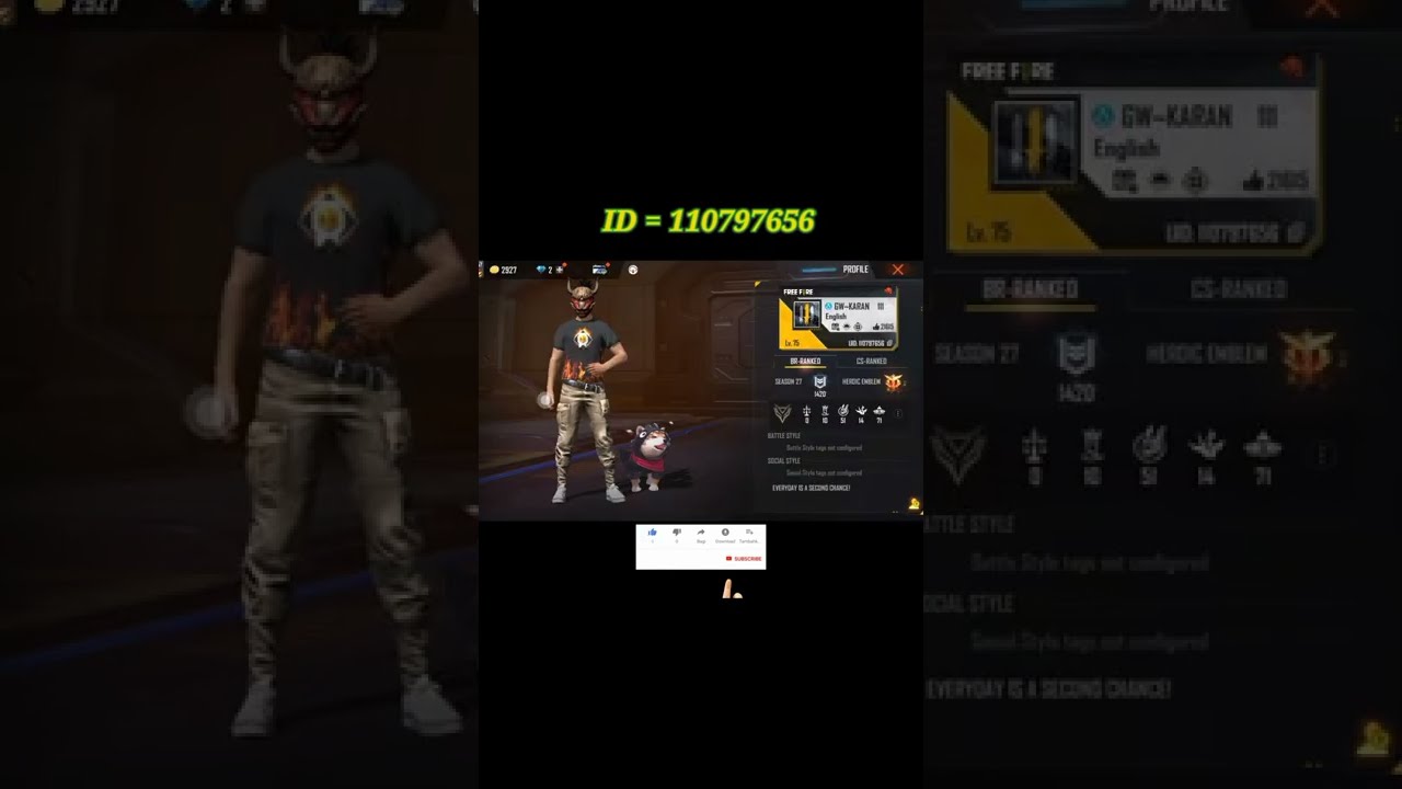 GARENA FREE FIRE OLDEST OLD ID || ff old player id || old id in free fire