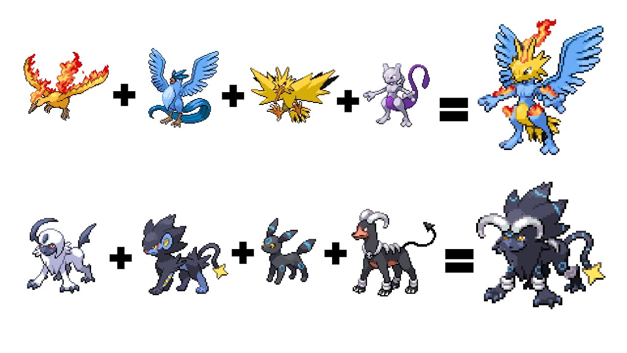 Pokemon Fusion Sprite: Weekly #9: Look Back Your Evolutions You Wish Existed #9