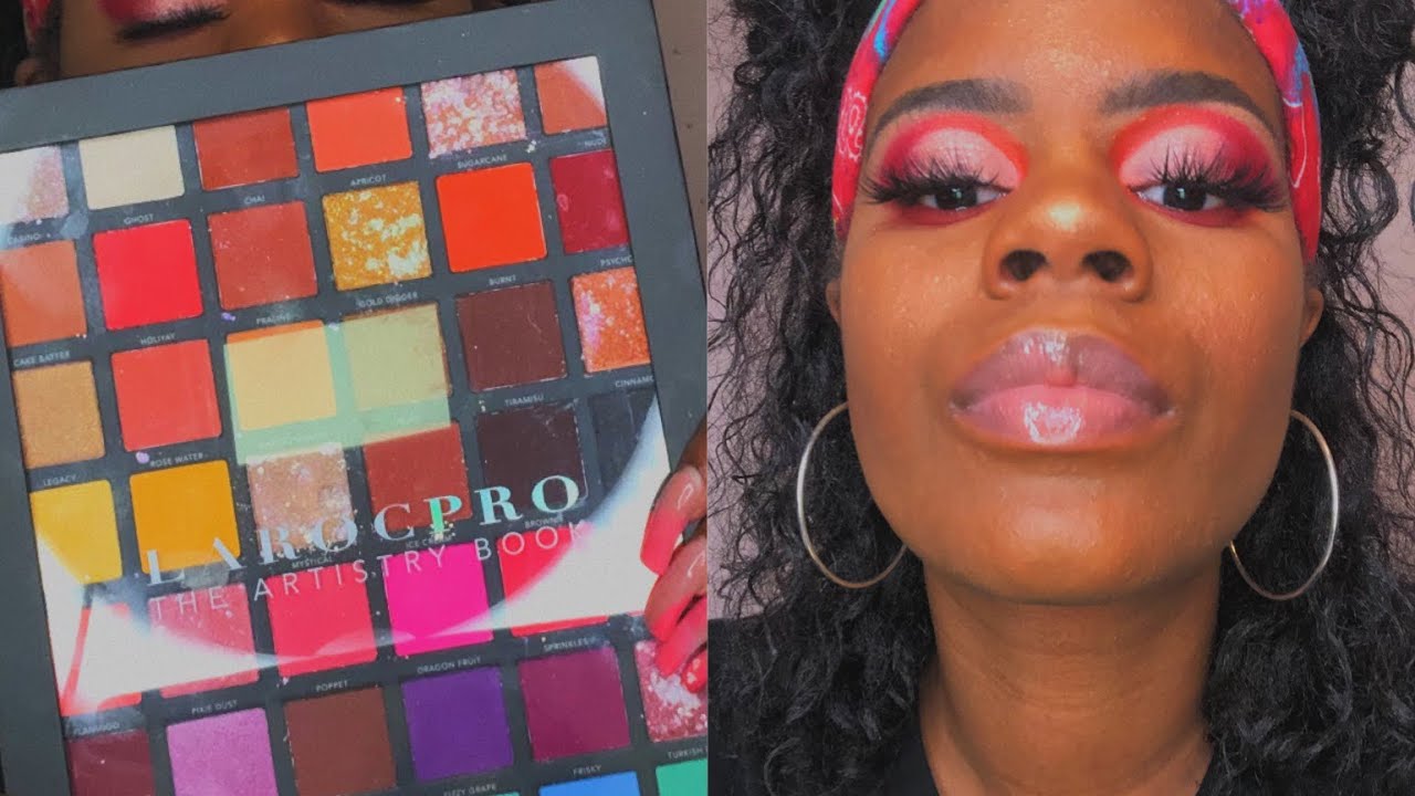 Laroc Cosmetics - The Artistry Book | Valentines Day Look