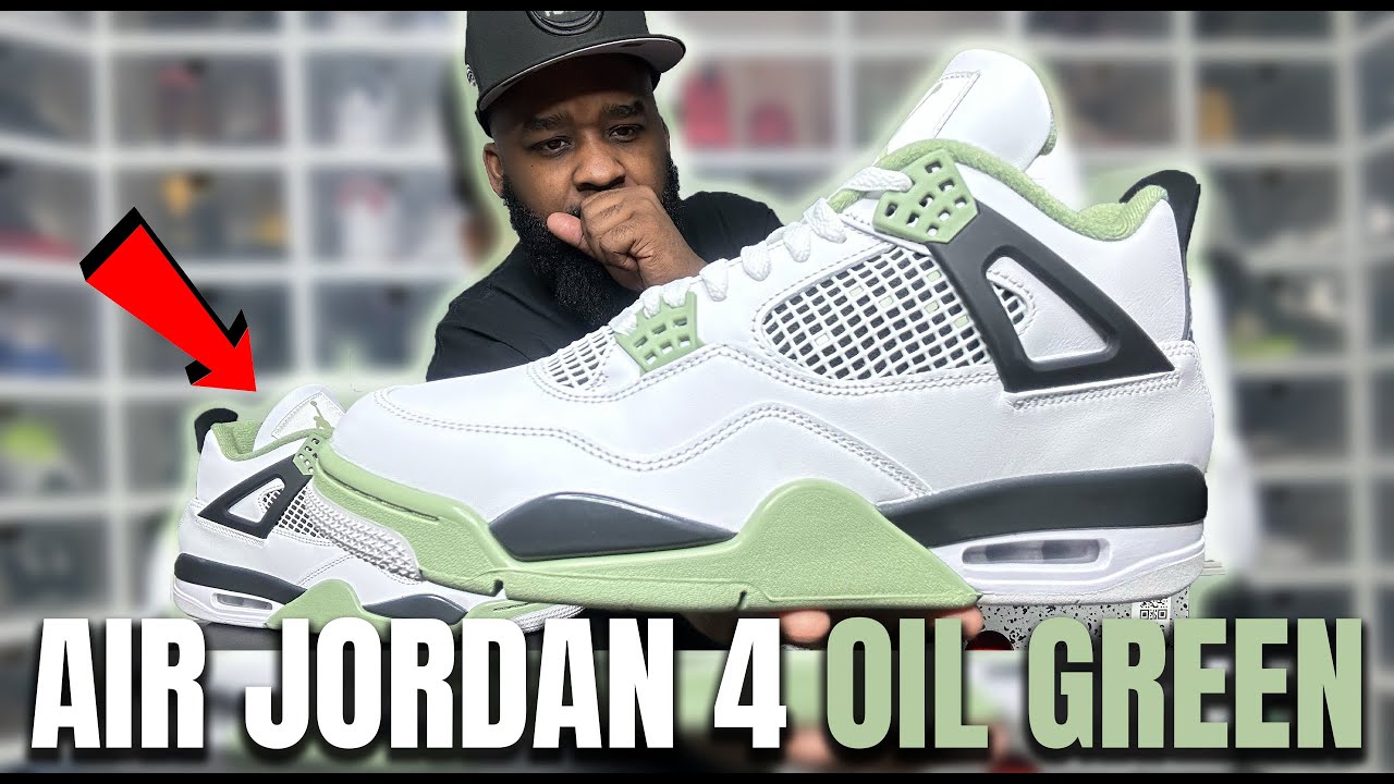 THESE ARE SO UNDERRATED | AIR JORDAN 4 OIL GREEN