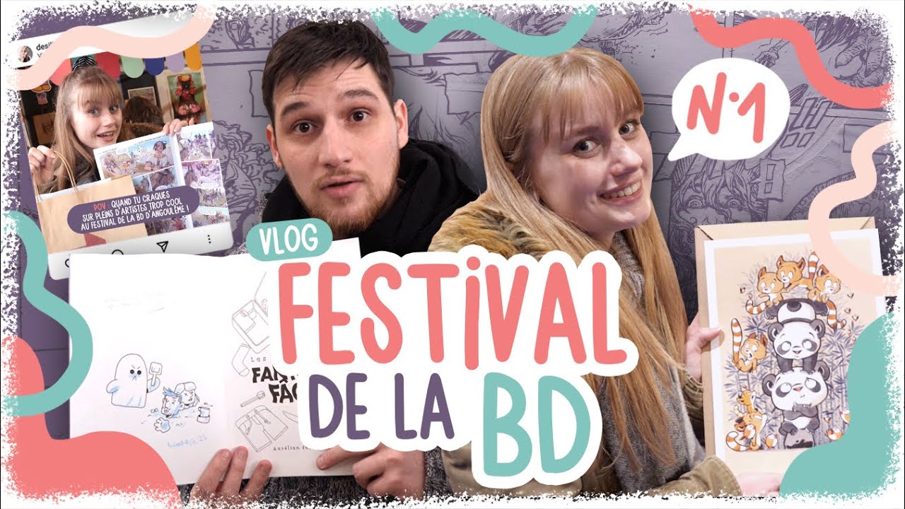 😍 VLOG | Festival de la BD 2023 (Partie 1/2)