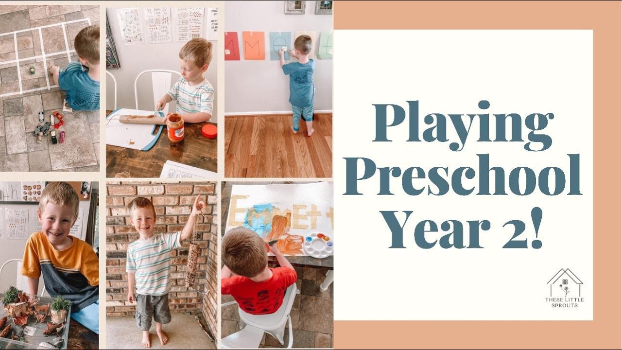 Playing Preschool Year 2!