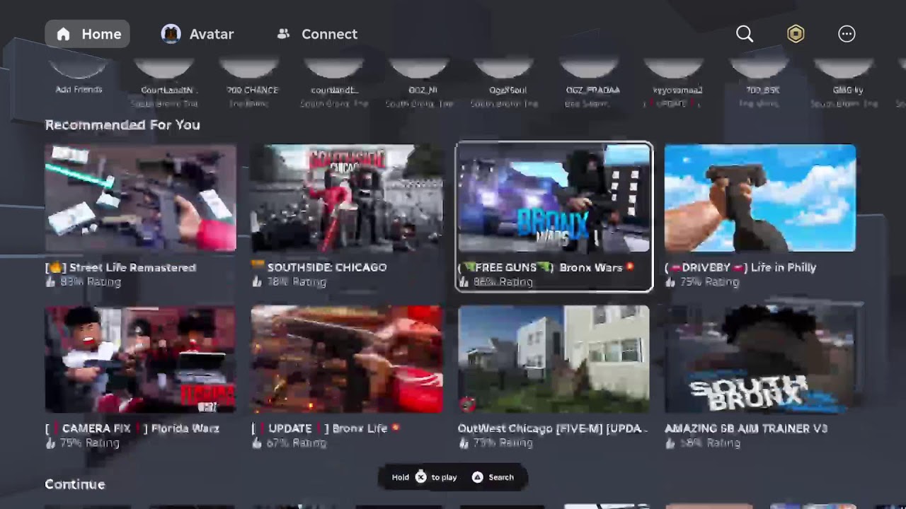 ky back? on console