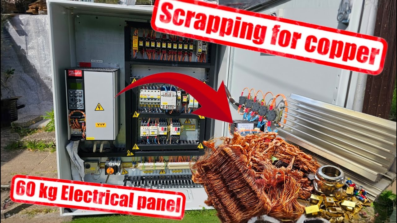 Electrical panel - Copper - alumium - brass - silver - Making money