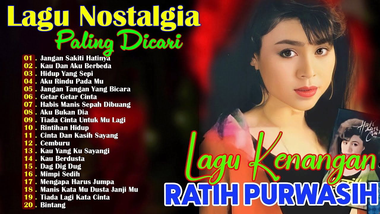 Ratih Purwasih Full Album 🍓 Lagu Kenangan Nostalgia 80an - 90an Terbaik 🍓Lagu Lawas