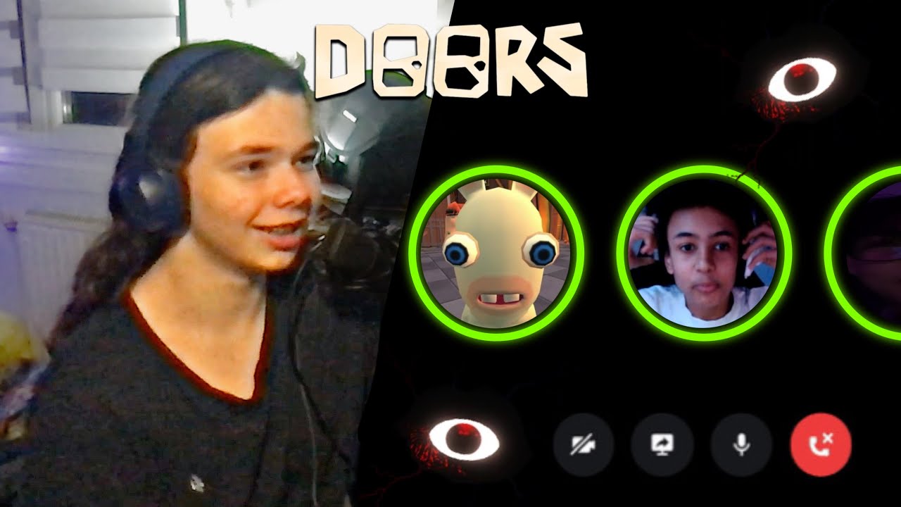 4 débiles sur un jeu de c*n... - DOORS Roblox