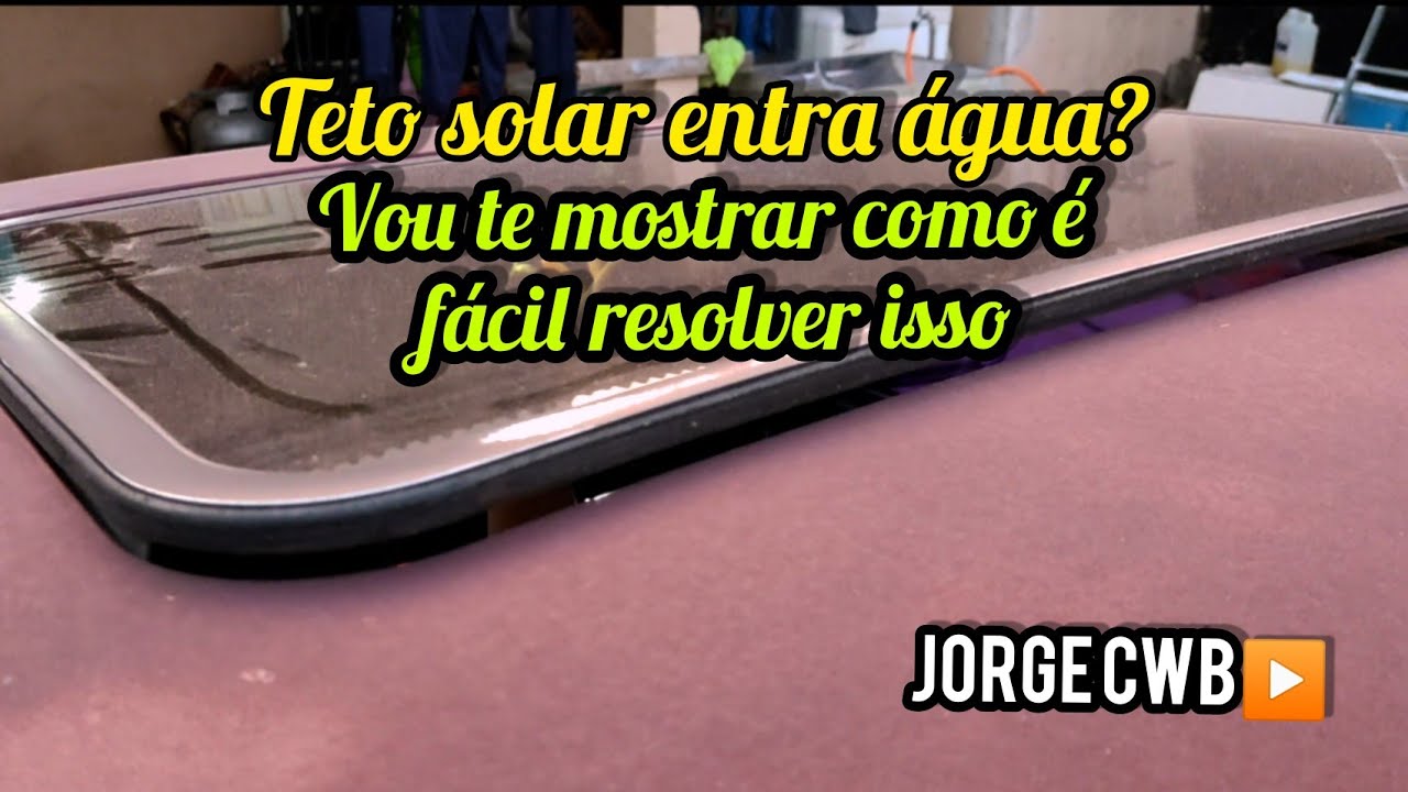 Teto solar entra água?  - Jorge Cwb -