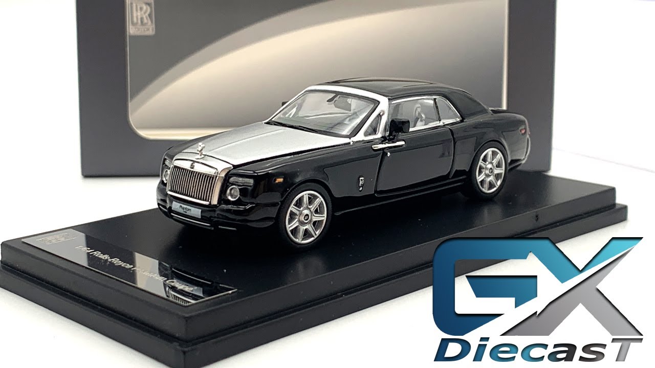 1/64 Rolls-Royce Phantom Coupe (black-Silver)