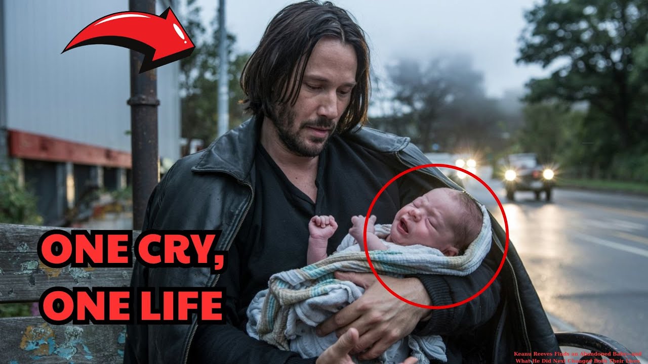 Keanu Reeves Finds an Abandoned Baby—What He Does Next Changes Both Their Lives | emotional stories