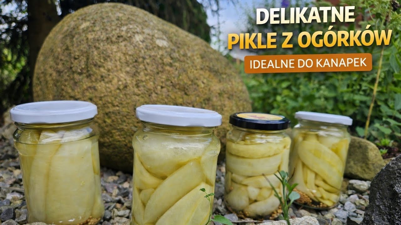 Delikatne pikle z og&oacute;rk&oacute;w 🥒(Delicate cucumber pickles)