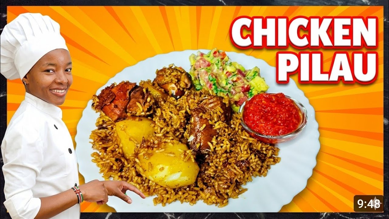 The best chicken pilau recipe || How to cook chicken pilau || Cook with Mollen 