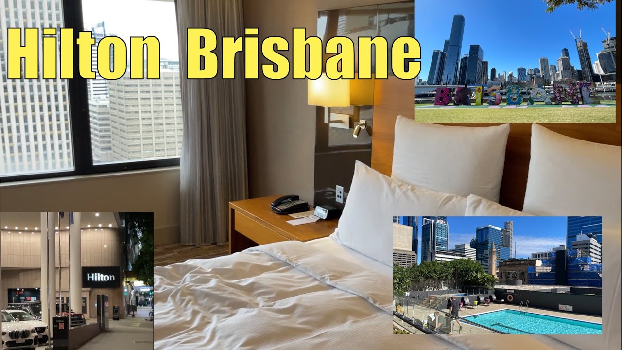 랜선여행] 호주 브리즈번 힐튼, 시내 최고의 위치. 추천 호텔 Hilton Brisbane